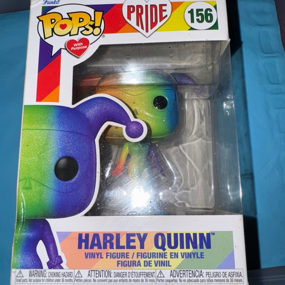 Funko Pride Harley Quinn Vinyl Figure - Multicolor